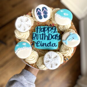 Personalized Cookie Cake